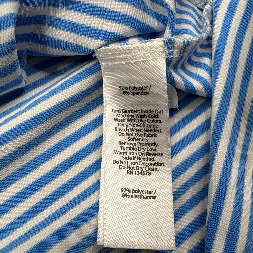 Vineyard Vines Performance Polo Golf Shirt Striped Short Sleeve Men Large Bundle - Picture 8 of 13